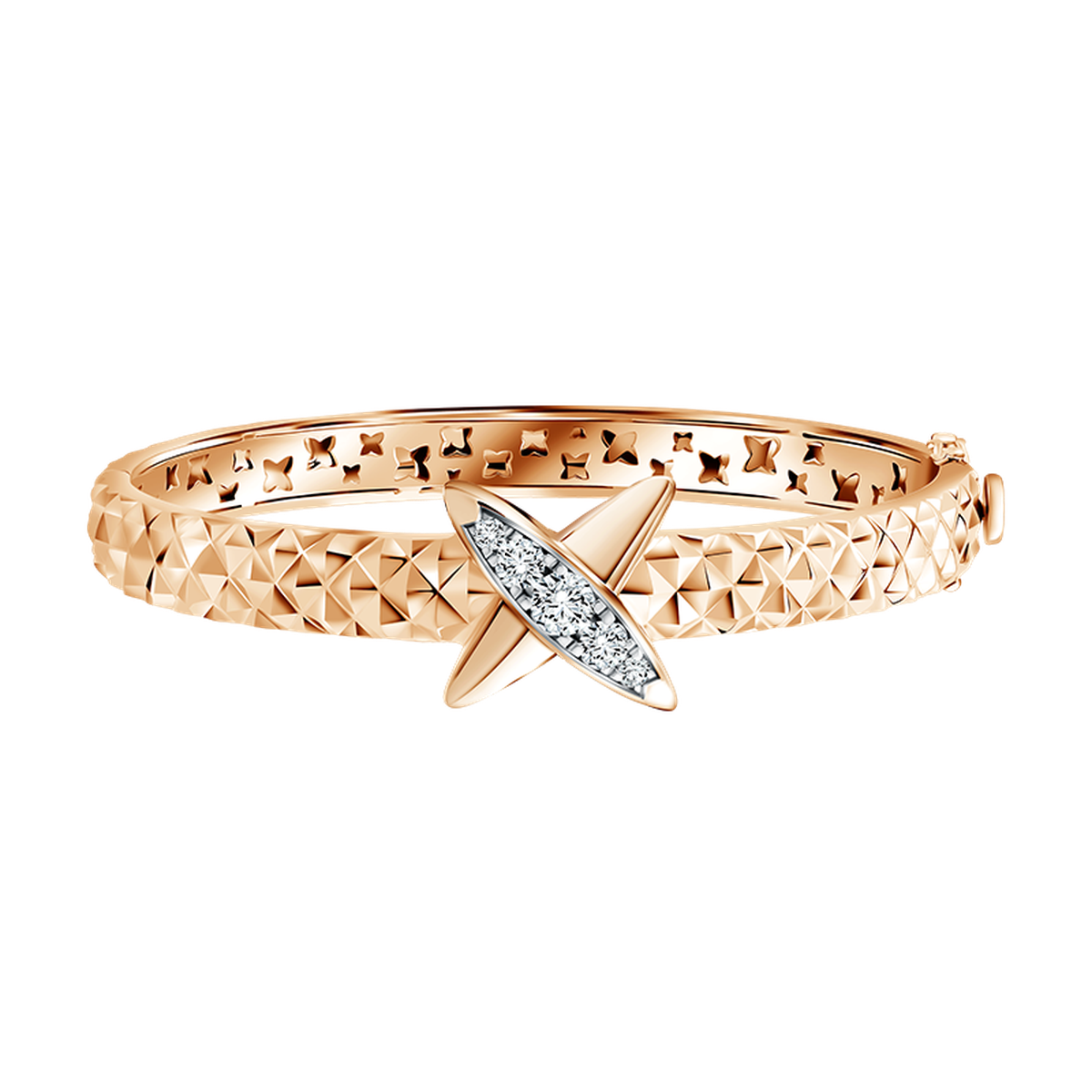 Love Poetry Prismata Bangle, lambang komitmen yang bersinar.