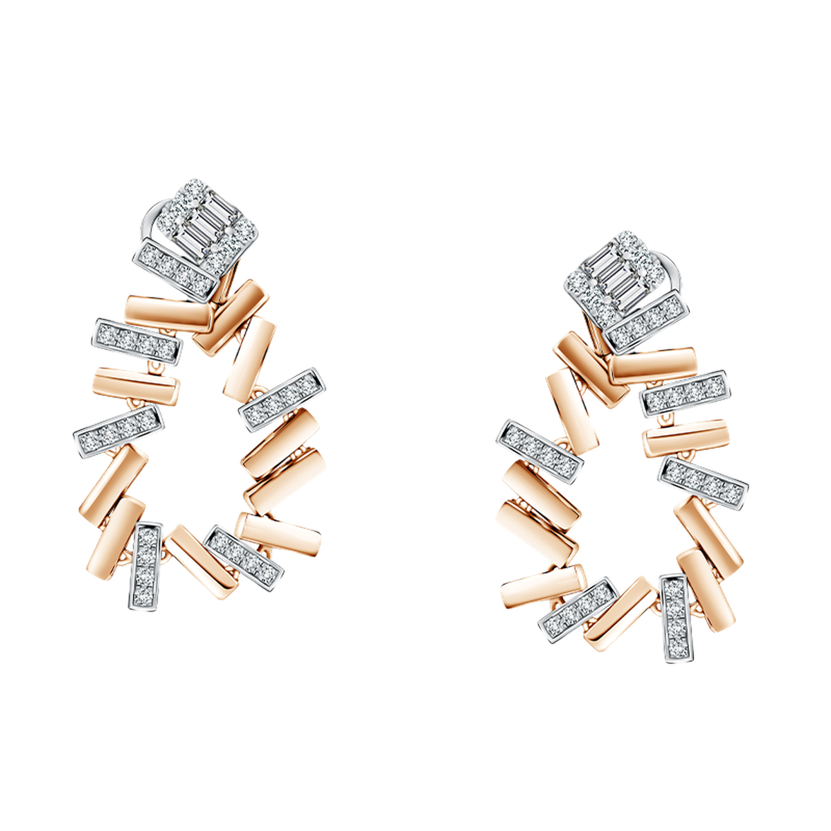 Love Poetry Amorem Earrings, lambang cinta yang abadi.