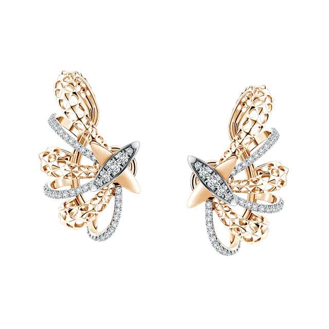 Kemewahan Refleksi Cahaya Abadi dalam Prismata Aura Earrings Frank & co.
