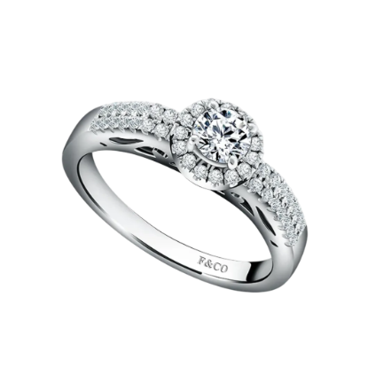 Pesona Cincin dengan Kualitas Berlian Sertifikat GIA dan Sarine dari Frank & co.