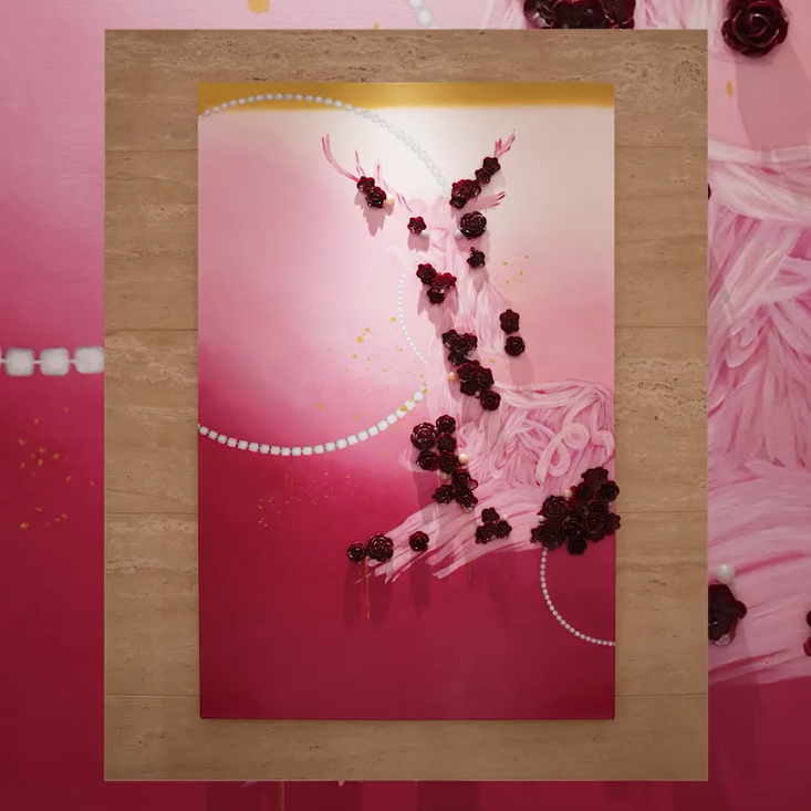 Lukisan Anggun yang Terinspirasi dari Rusa Khas Frank & co.