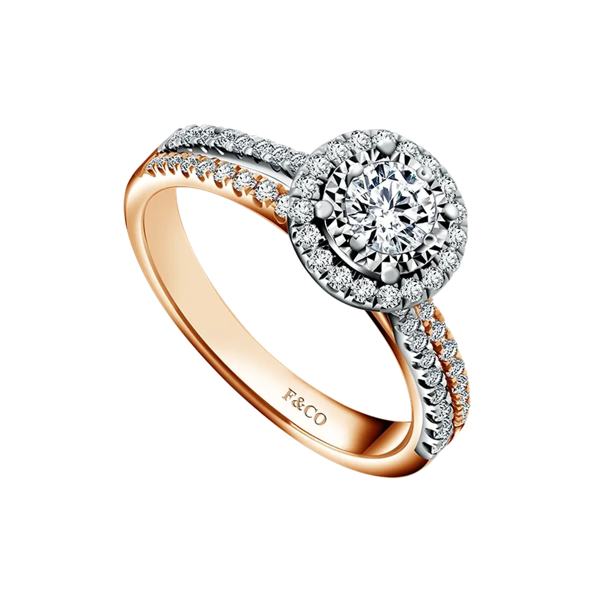 Frank Fire Allure Ladies Ring: Janji memikat dan abadi.