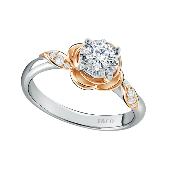 Koleksi Natural Diamond Rings Frank Fire