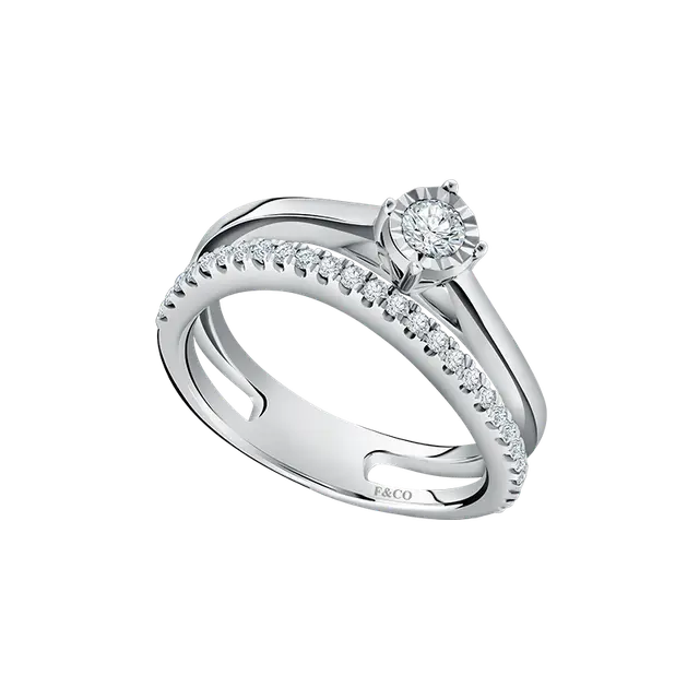 Cincin Tunangan Model Klasik dan Vintage dengan Kilauan Menawan