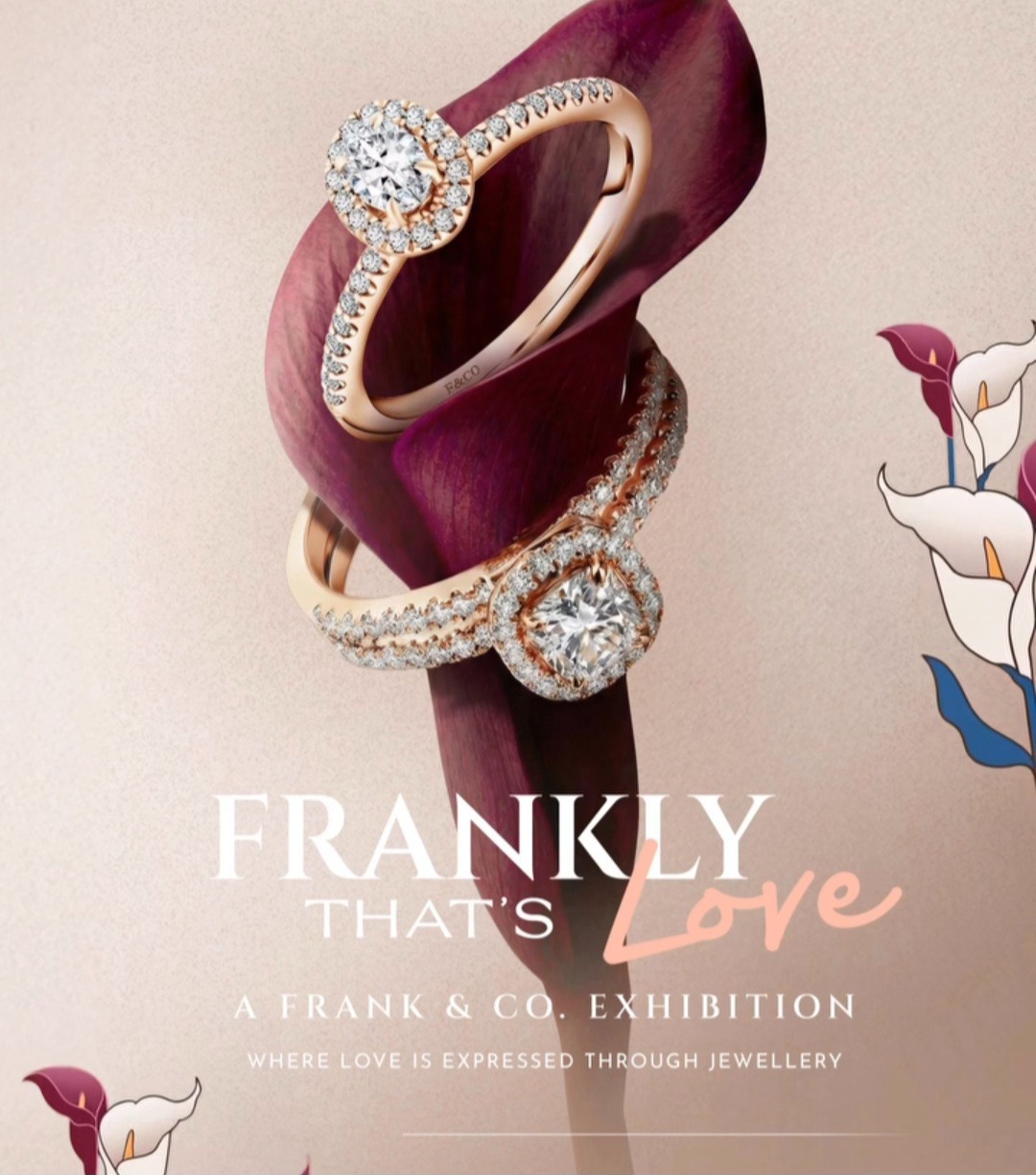 Perhiasan Berlian di Frank & co. Exhibition