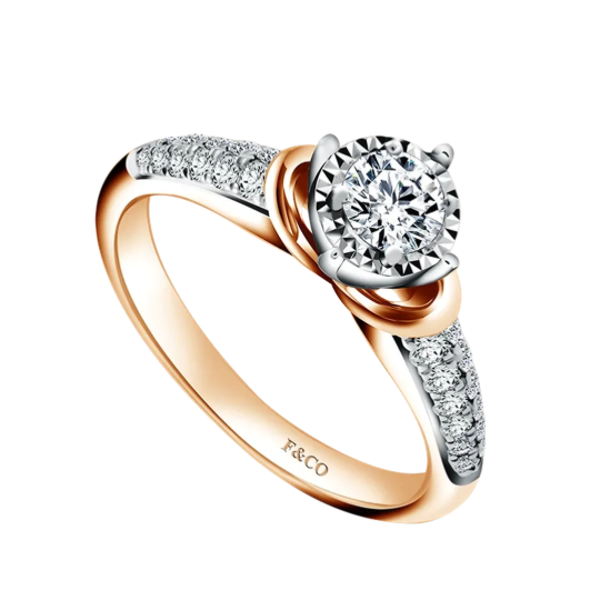 Koleksi Cincin Berlian Asli Posy Ring