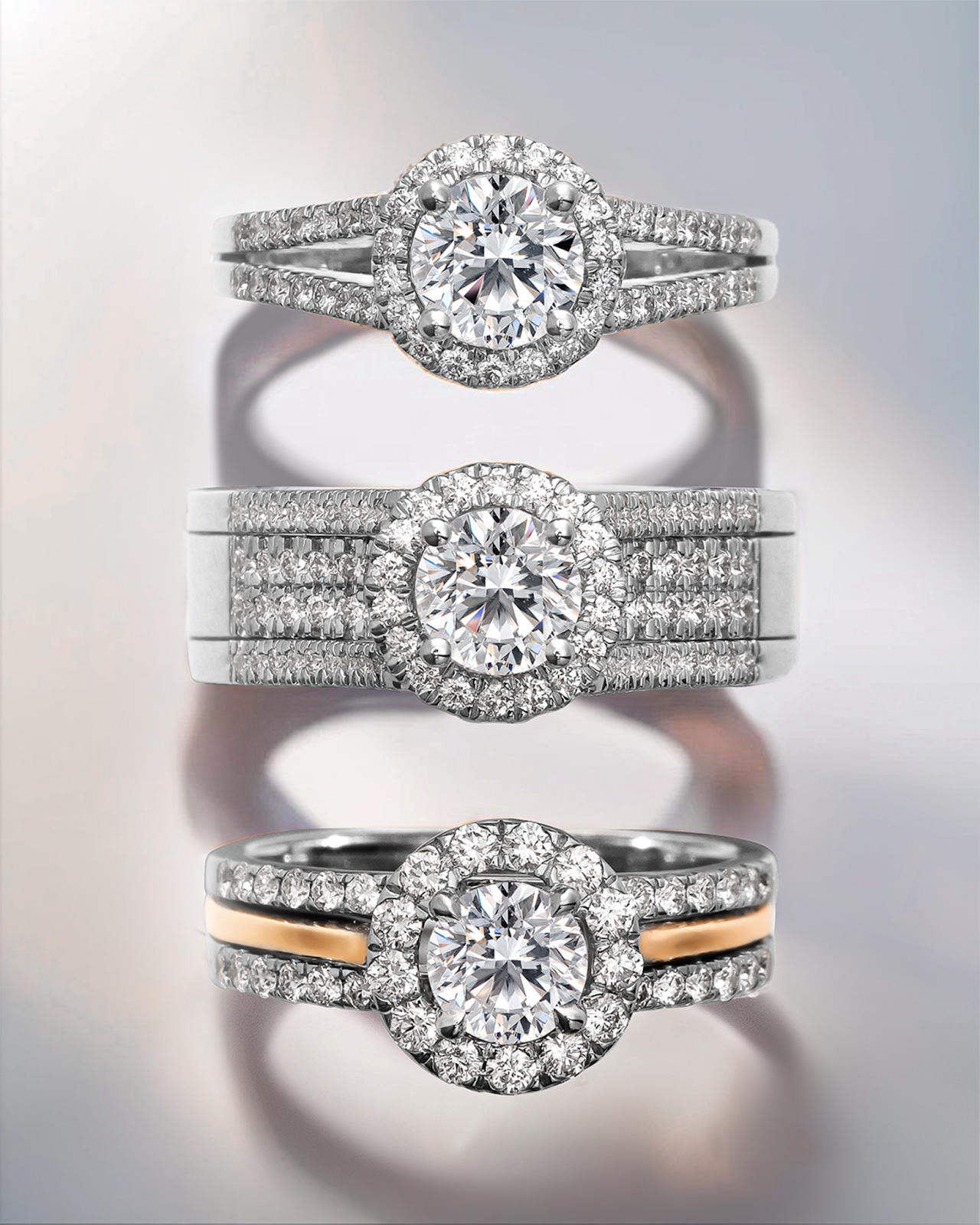 Natural Diamond Ring Simbol Cinta Paling Murni