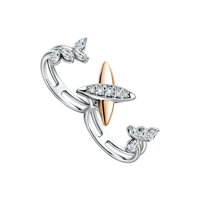 Cincin Diamond Love Poetry dengan Desain yang Modern dan Artistik