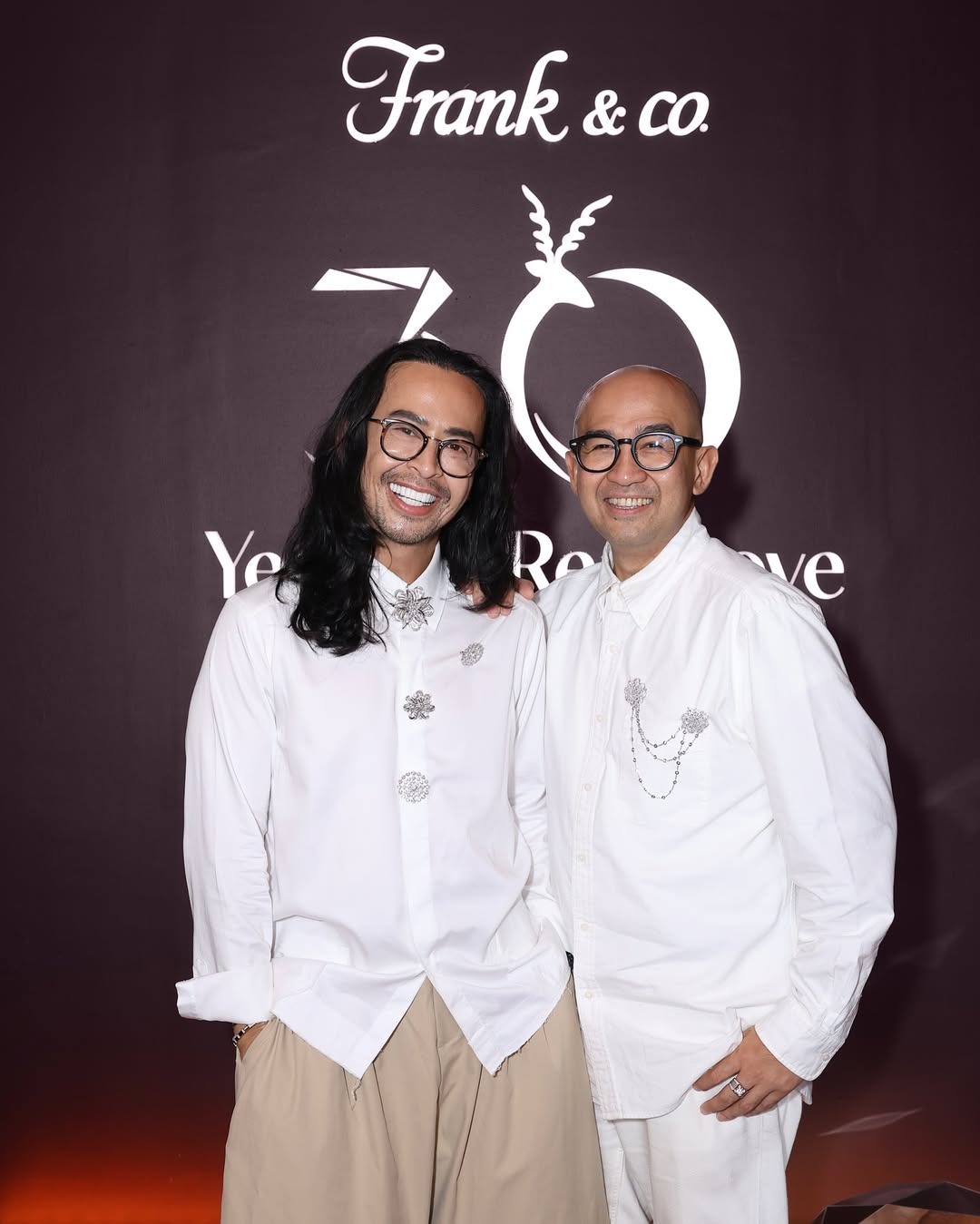 Dave Hendrik dan Iwet Ramadhan Hadiri Frank & co. Anniversary