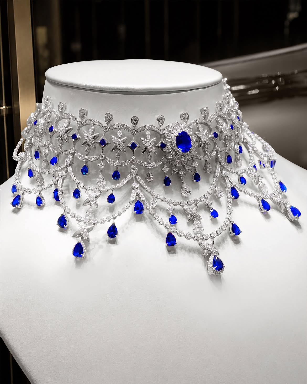 Detail Kalung Wanita Love Poetry Reimagined dengan Natural Diamond