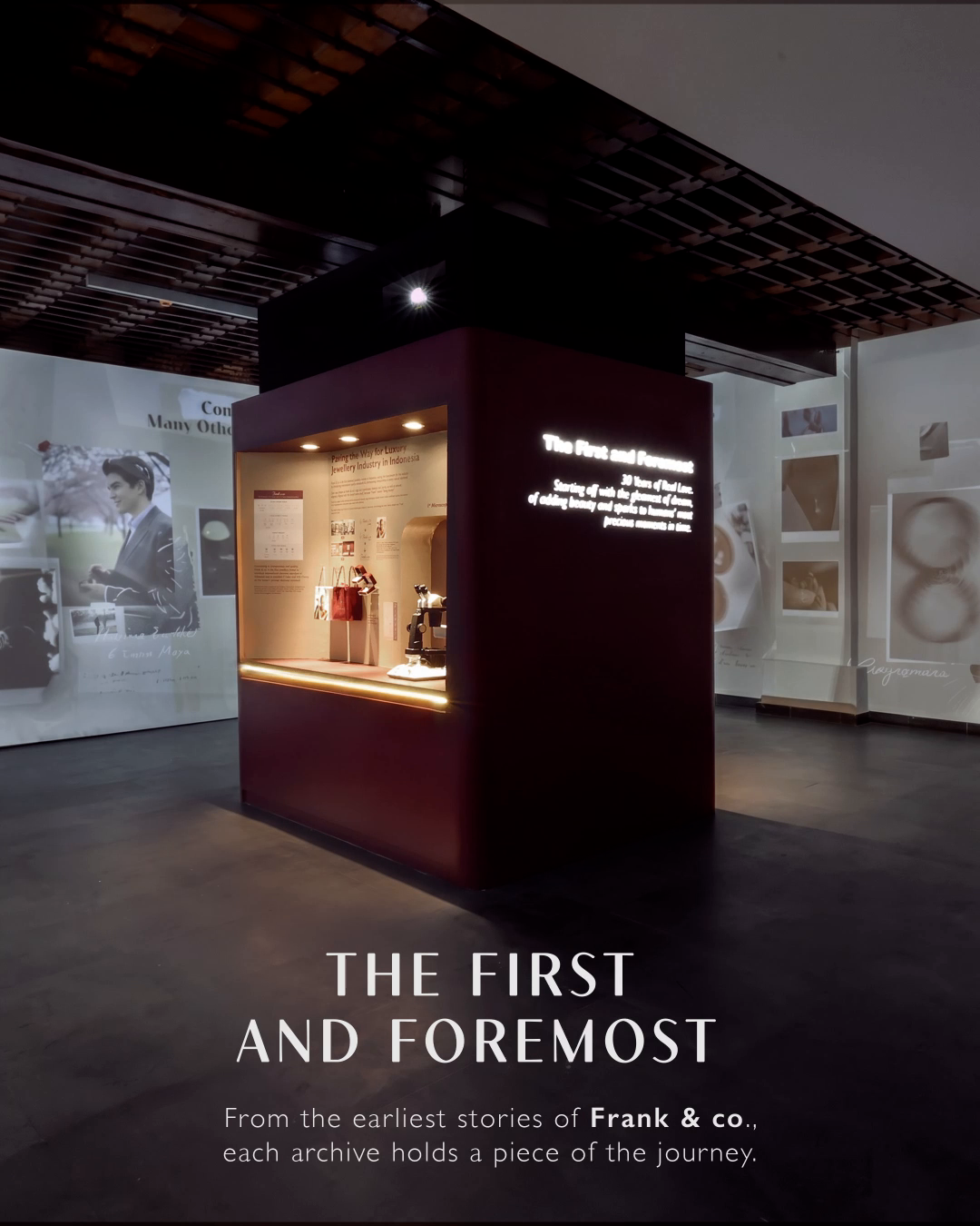 Room 1: The Beginning of Love, Exhibition Frank & co. yang ke-30 Tahun
