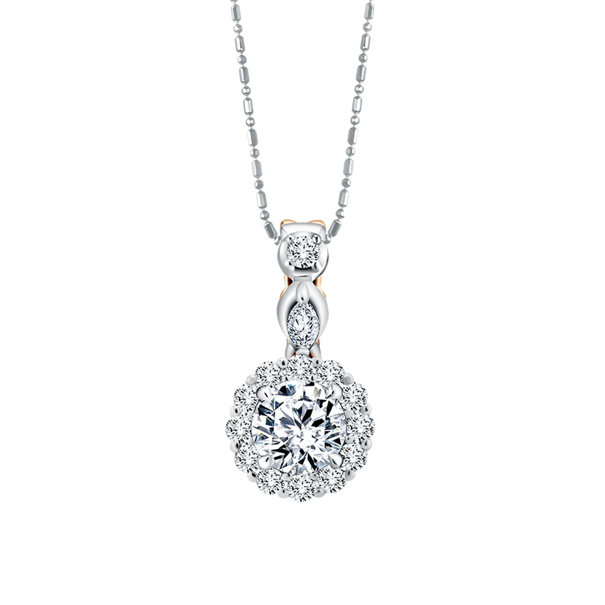 Frank Fire Carisse Solitaire Pendant adalah Pengingat Abadi akan Setiap Janji yang Terucap.