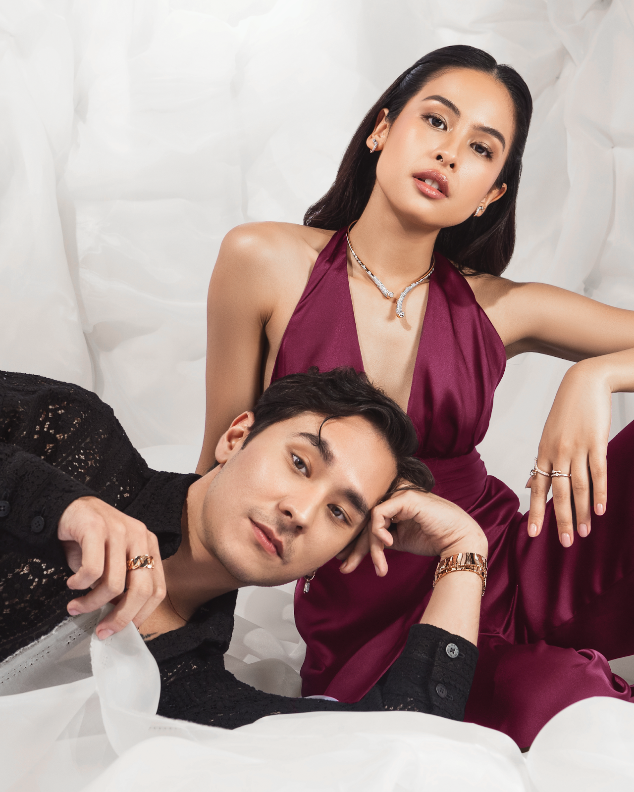 Maudy Ayunda dan Jerome Seen On Frank & co.