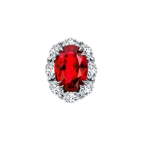 Perpaduan Ruby dan Natural Diamond pada Kalung Frank & co. yang Dikenakan Raisa
