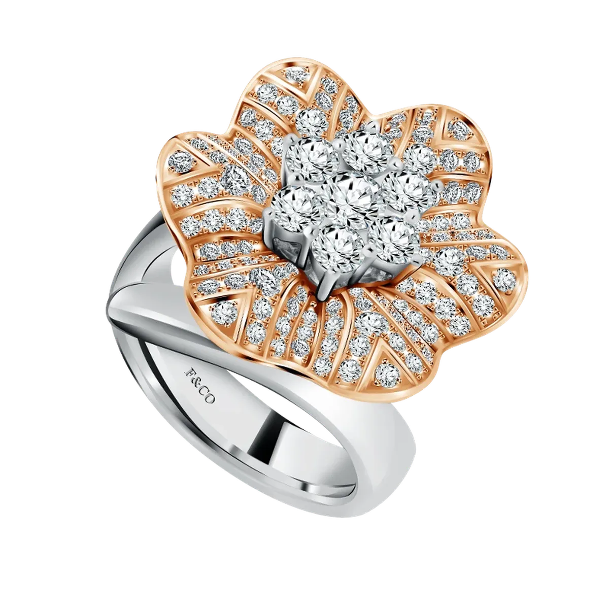 Serenade Lily Cincin Bunga Berlian Mewah Untuk Perayaan Anniversary Istimewa