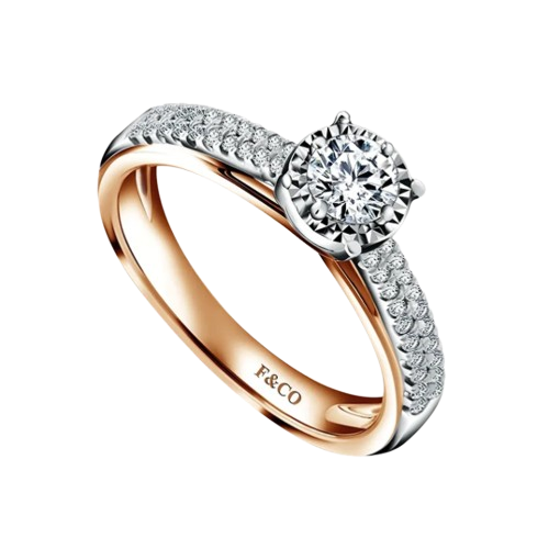 Pesona Berlian yang Menghiasi Cincin dari Koleksi Frank & co.