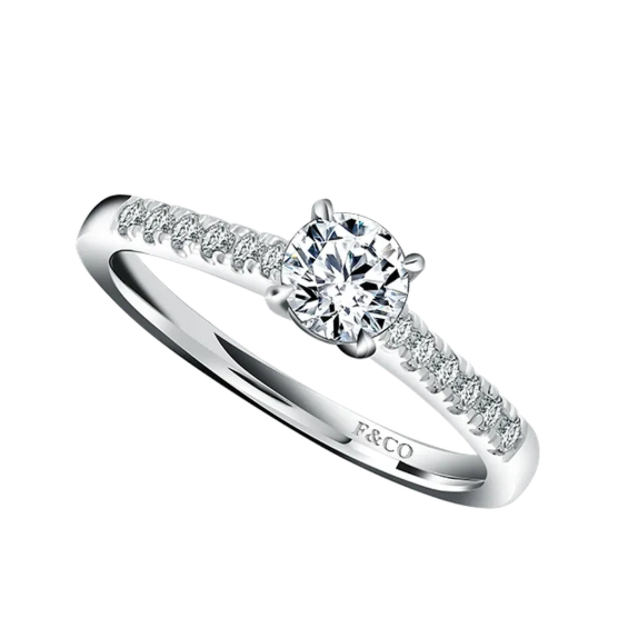 Inspirasi Cincin Nikah dengan Berlian Frank Fire