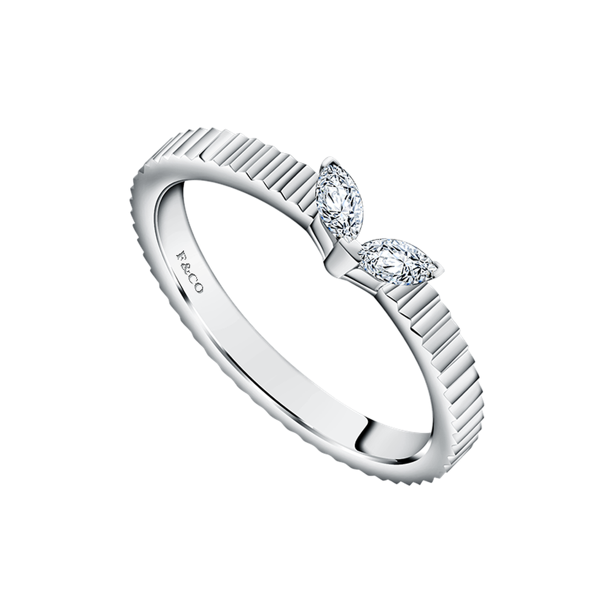Love Poetry Amare Diamond Couple Ring & Couple Ring