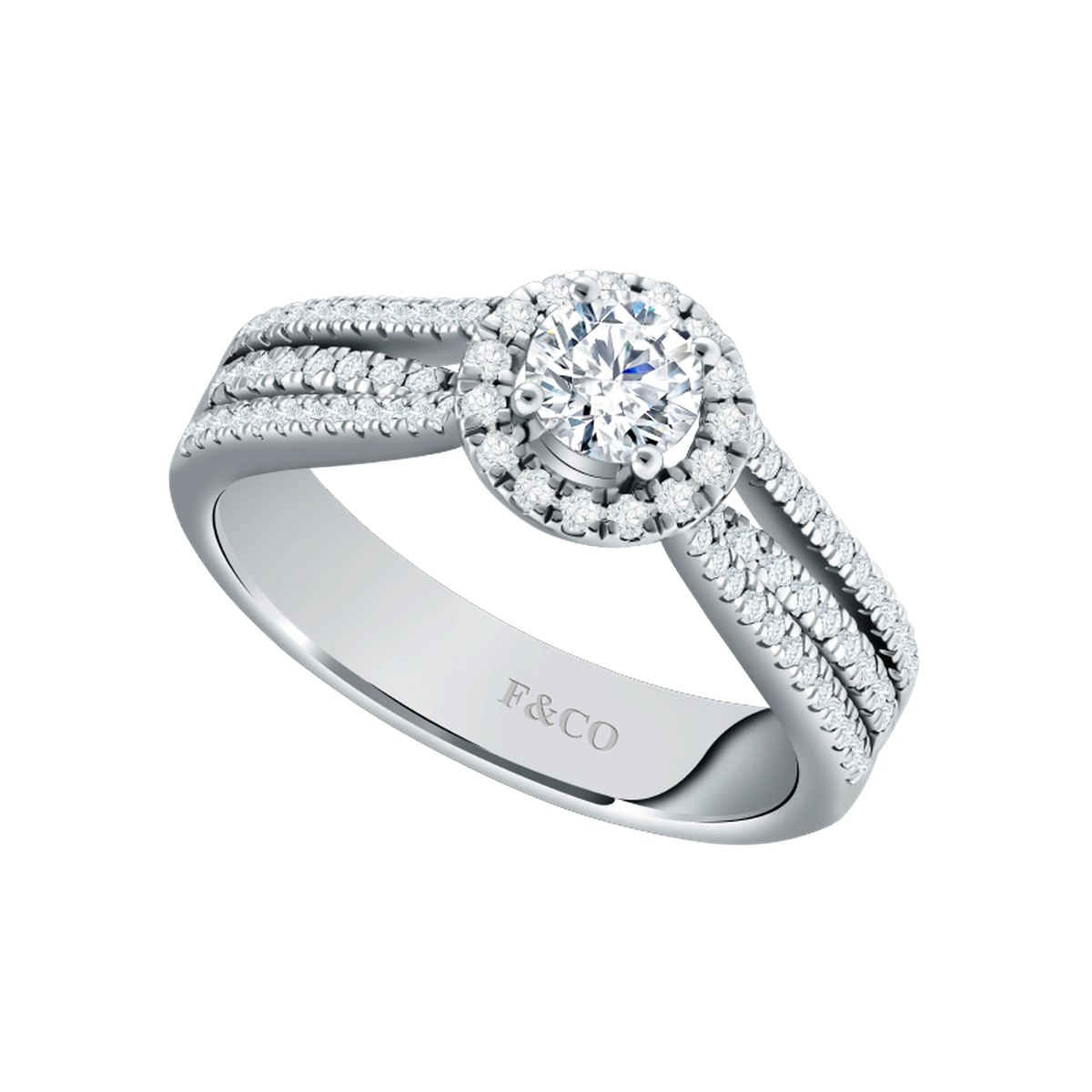 Frank & co. Frank Fire Anniversary Regale Ladies Ring