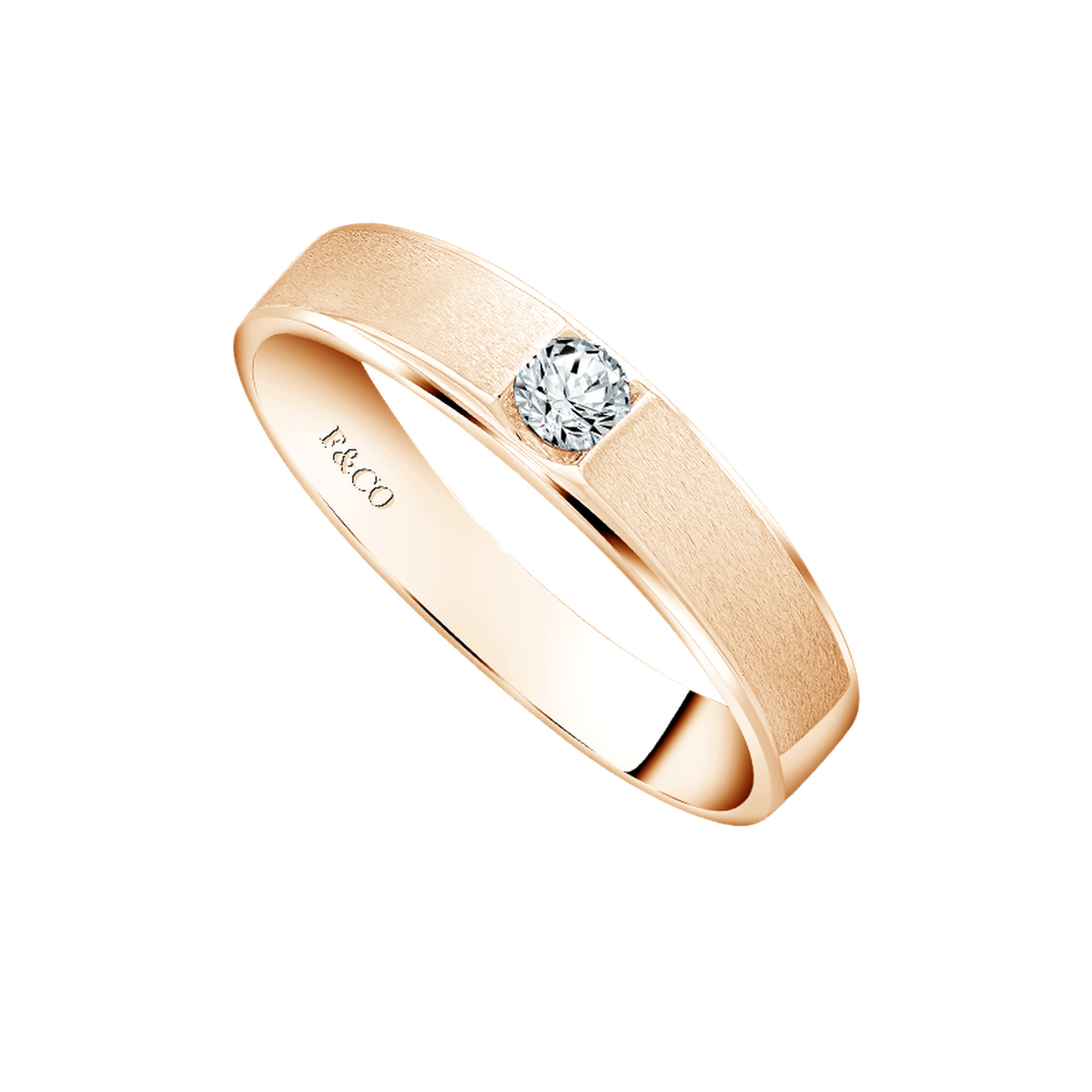 Cincin Nikah Solitaire Frank & co. Sempurna Dipadukan dengan Kebaya