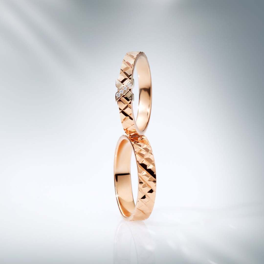 Love Poetry Collection Frank & co. x Monica Ivena, Prismata Couple Ring