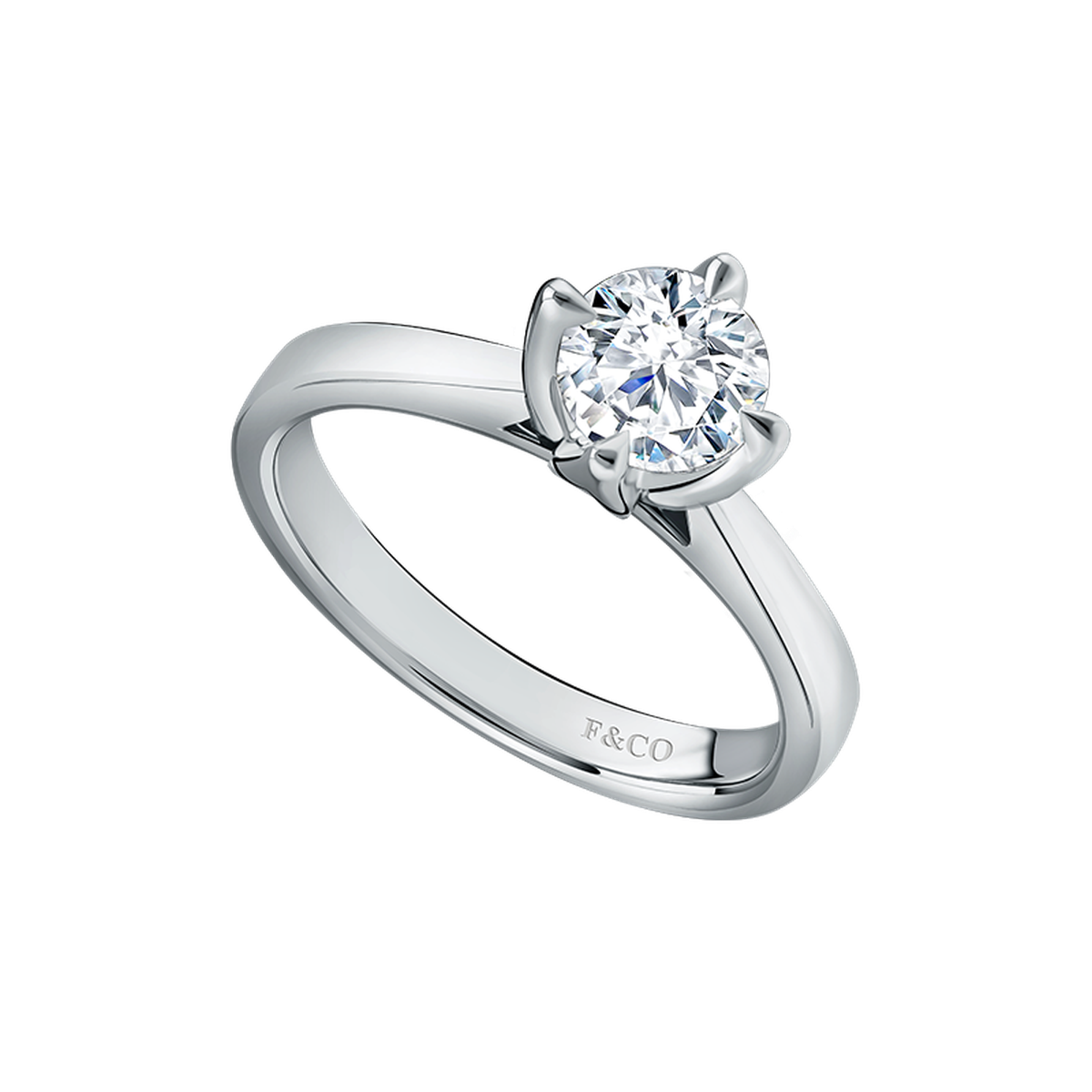 Pilih Cincin Tunangan dengan Natural Diamond Frank Fire
