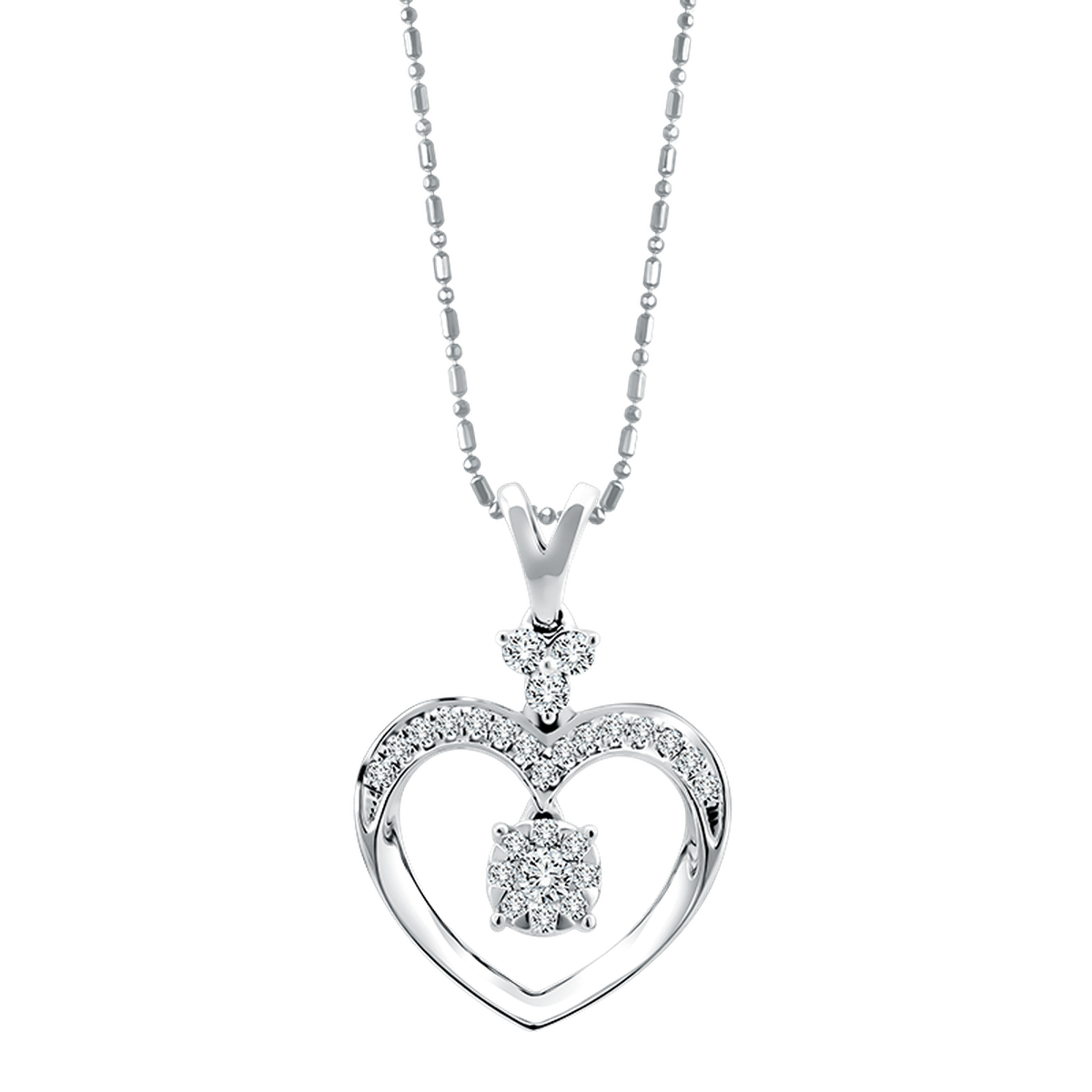 Rekomendasi Diamond Necklace sebagai Padu Padan Sweetheart Neckline Outfit