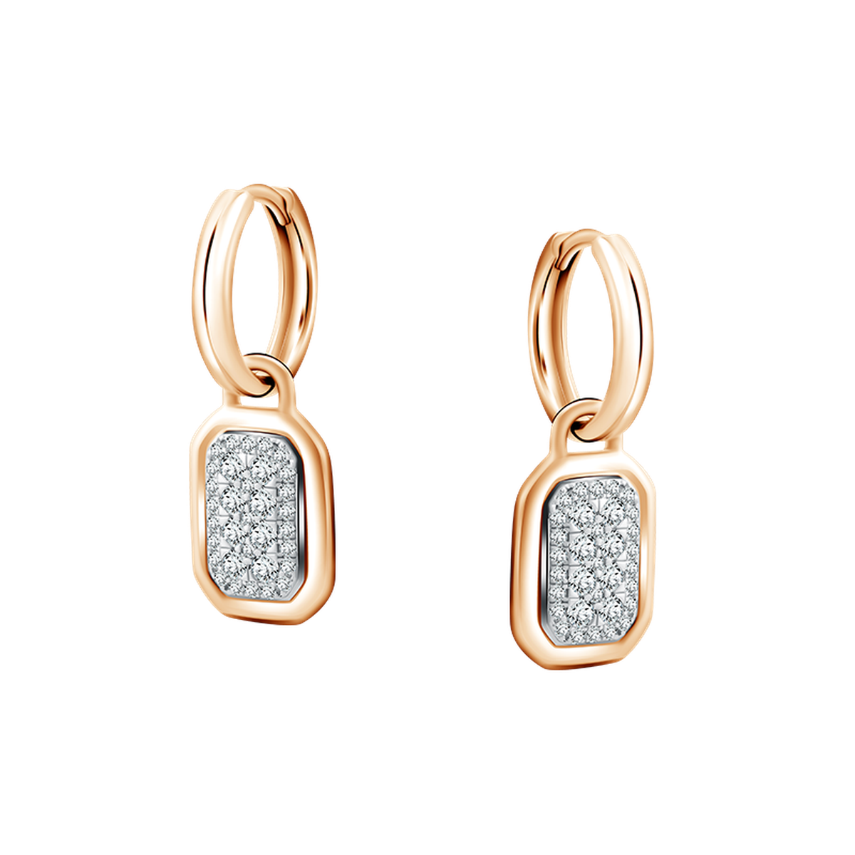 Frank & co. See The Light Bold Light Edge Earrings