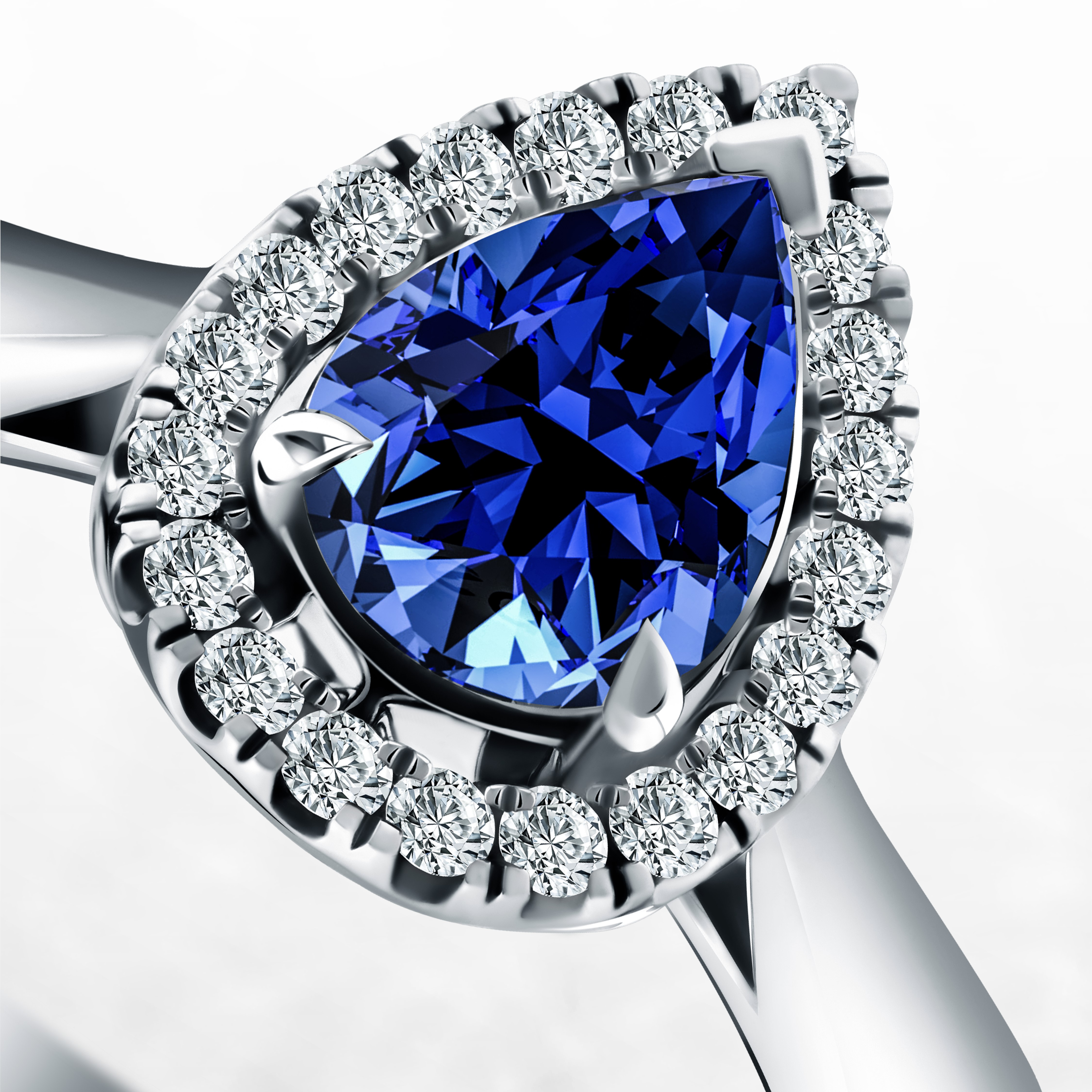 Cincin Blue Sapphire dari Alba Collection, Frank & co.