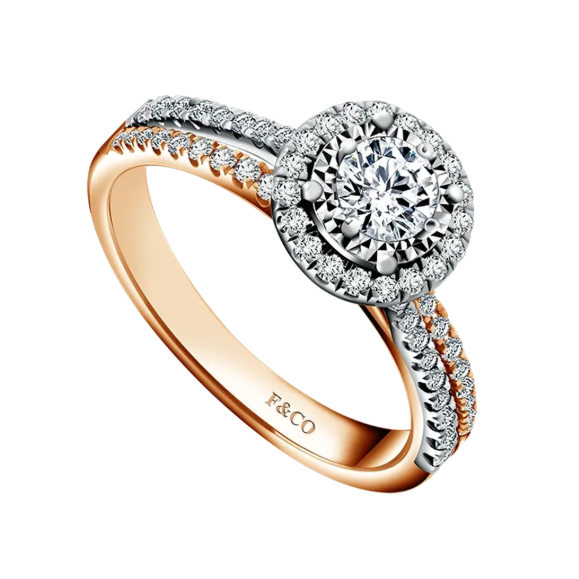 Cincin Diamond Frank & co. Frank Fire yang Sempurna Jadi Simbol Cinta Abadi