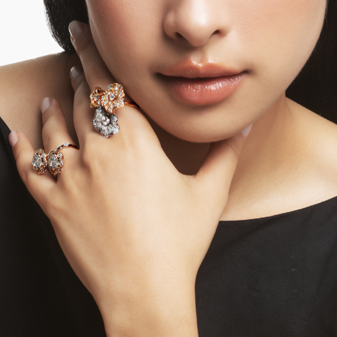 Cincin Diamond yang Menawan dari Frank & co. Water Lily