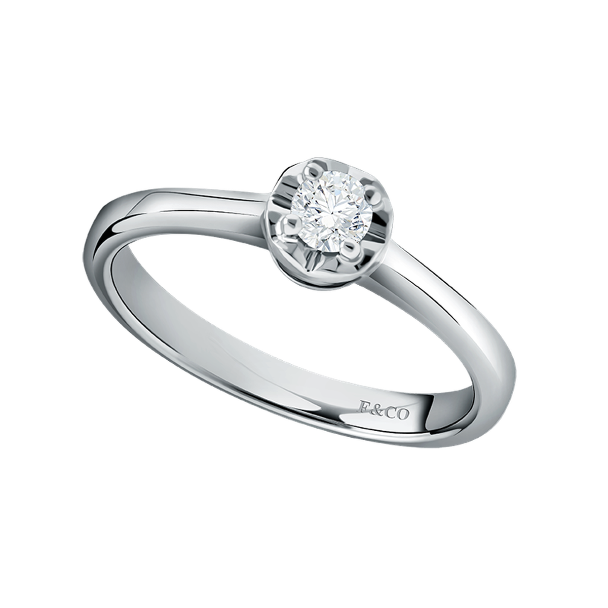 Desain Cincin Tunangan Frank & co. dengan Harga Cincin Tunangan di Kisaran Rp9 Jutaan