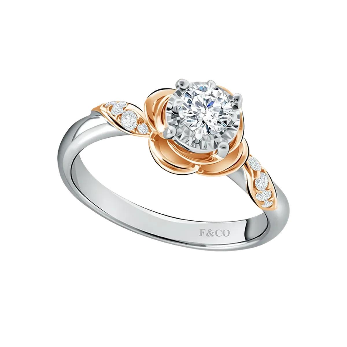 Frank & co. Frank Fire Peony Ladies Ring