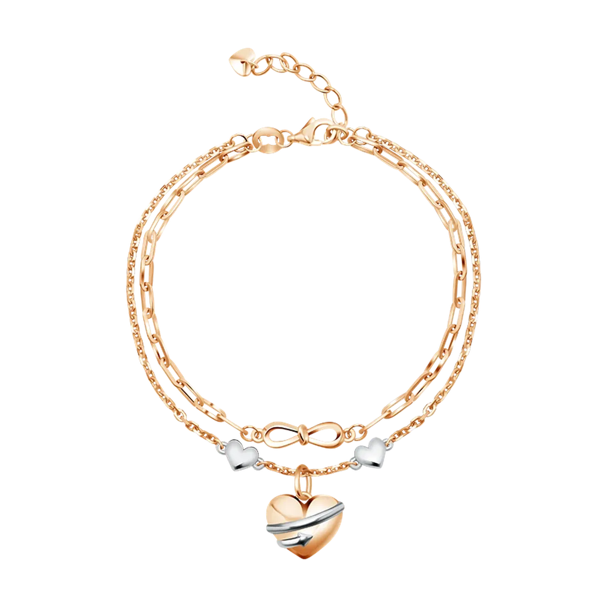 Frank & co. Love Infinity CupidS Heartbound Bracelet