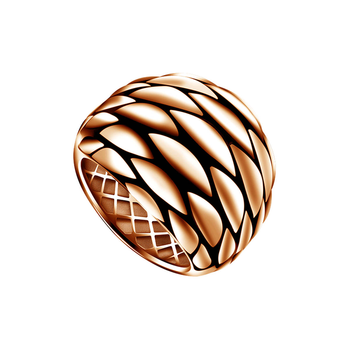 Frank & co. Frank Gold Grande Woven Ladies Ring