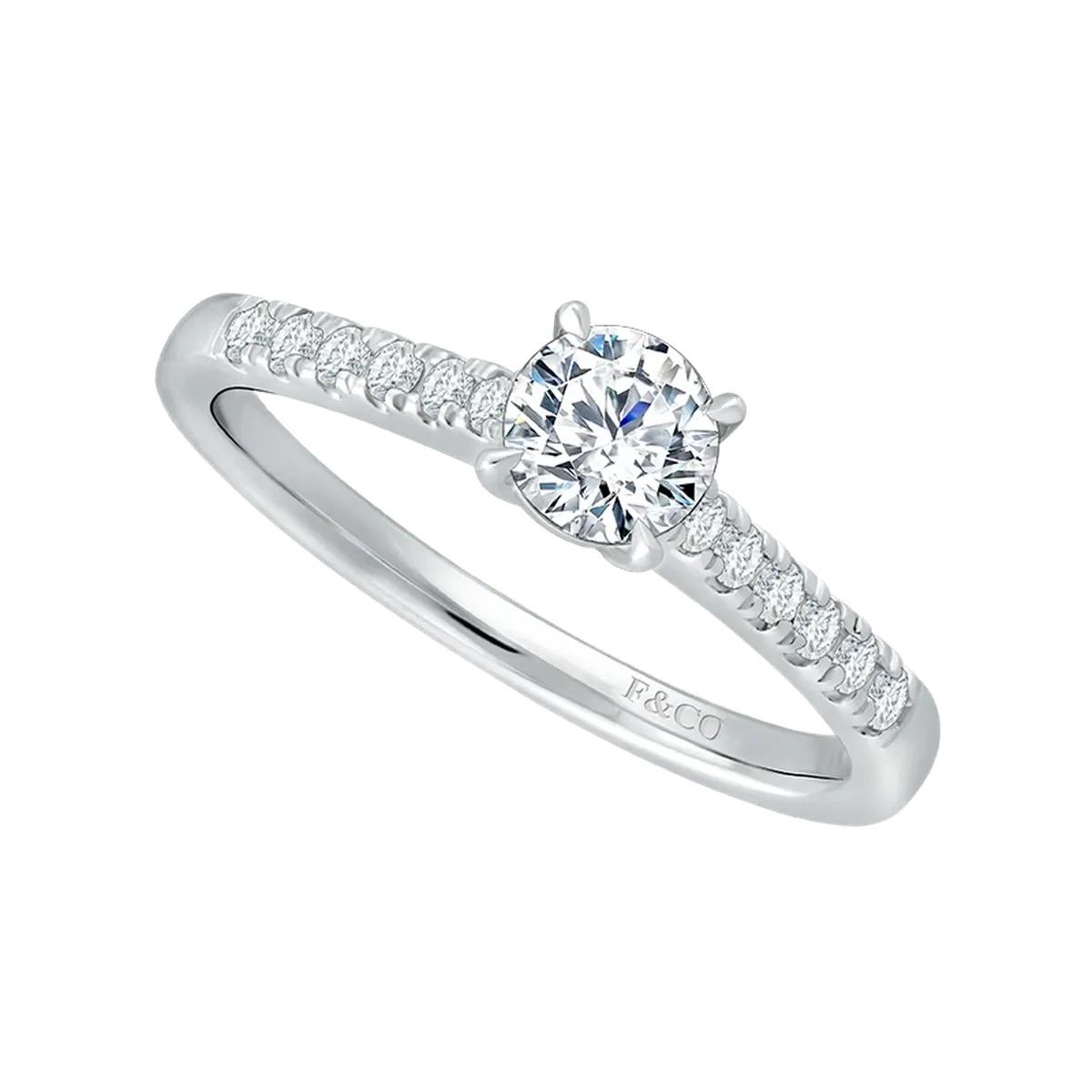 Frank & co. Frank Fire Anniversary Verse Ladies Ring