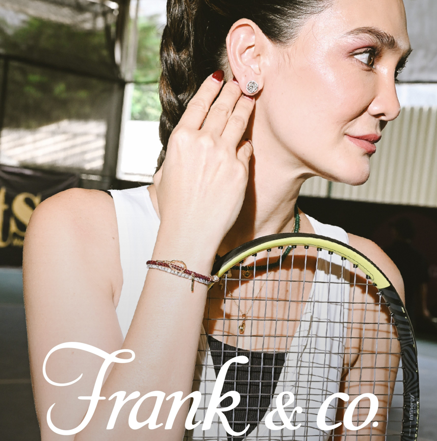 Your Tennis Racquet Charm Bracelet