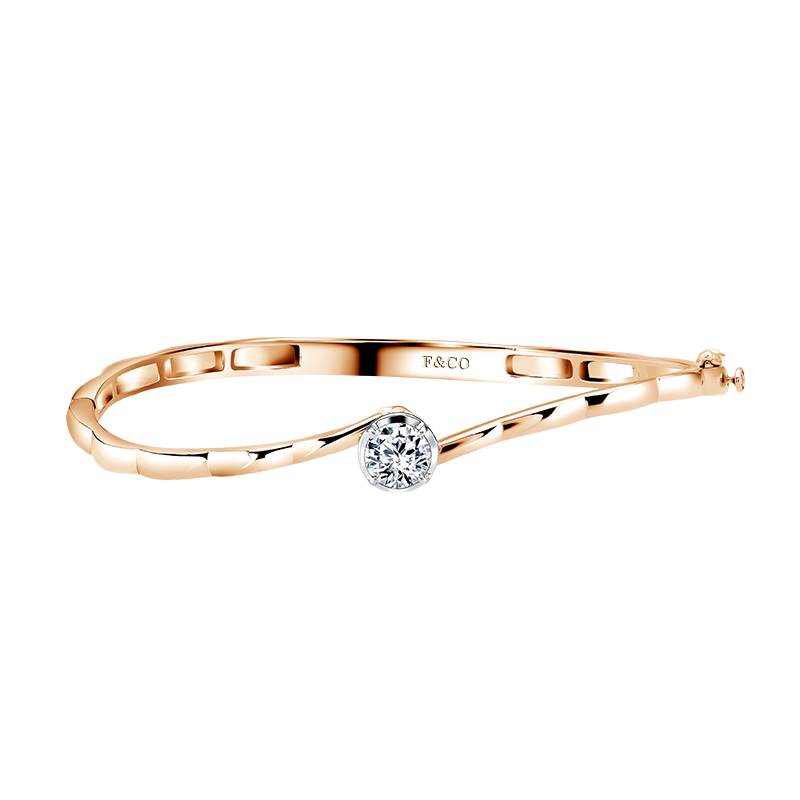 Frank & co. Carisse Solitaire Bangle