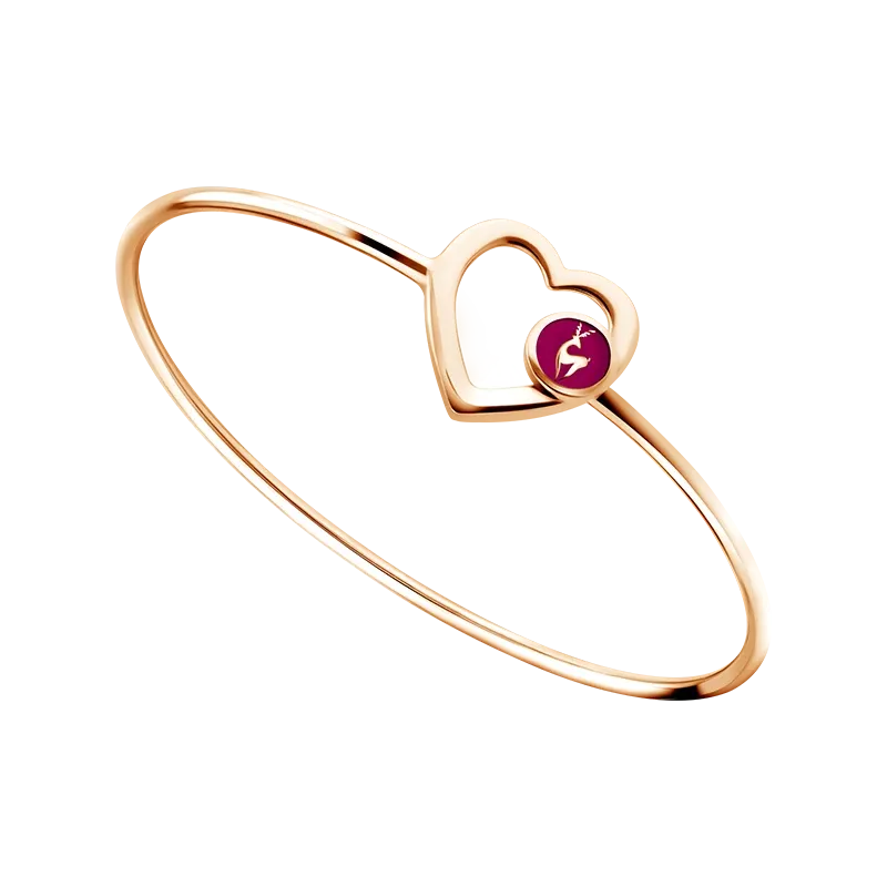 frank and easy sv tiny heart bangle 【公式通販】