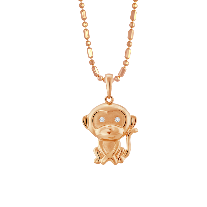 Frank & co. Moiselle Champ The Monkey Pendant