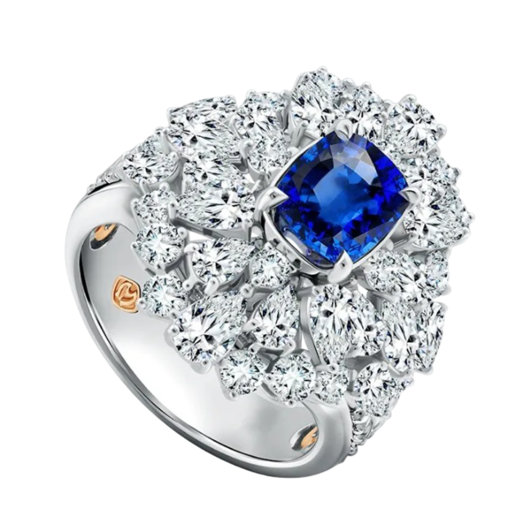 Sempurnakan Momen Natal dengan Blue Sapphire and Diamond ring MONDIAL