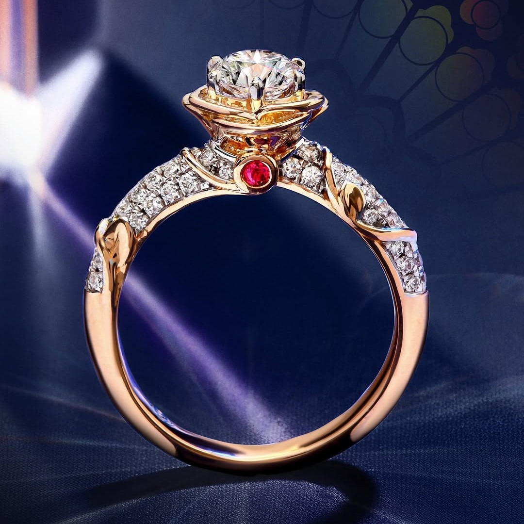Keindahan Brilliant Rose pada Cincin Tunangan MONDIAL