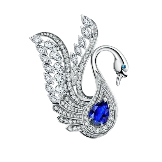 Styling Diamond Brooch Tema Alam dari MONDIAL