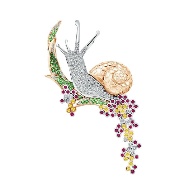 Diamond Brooch MONDIAL Fantasy yang Menyempurnakan Gaya Anda