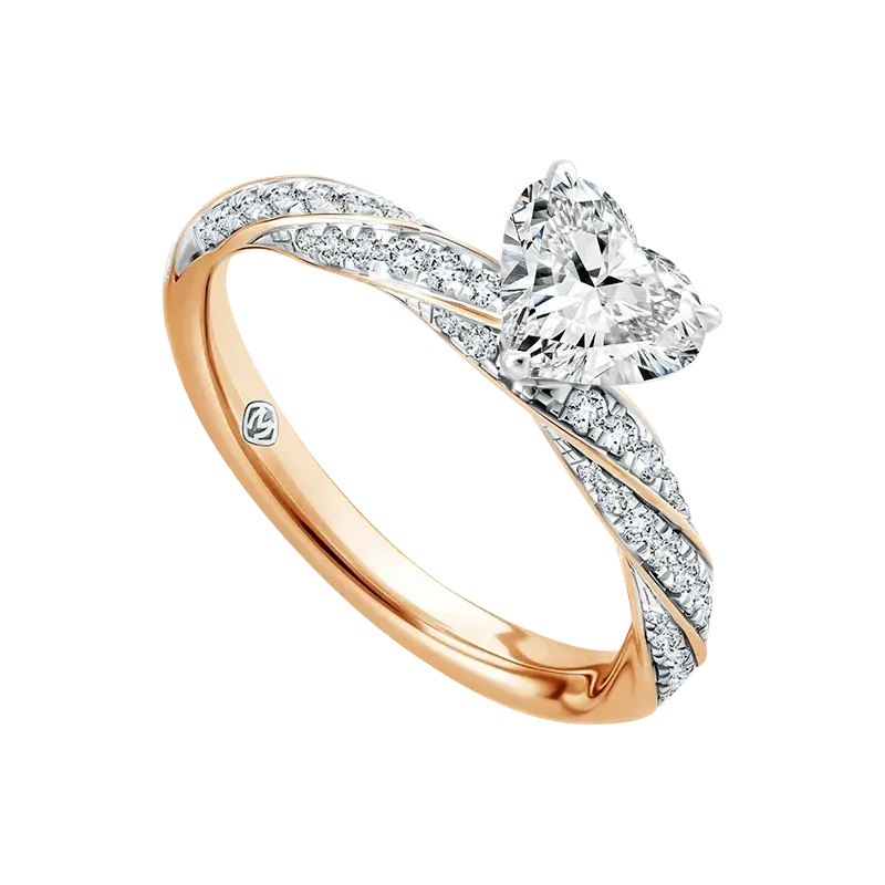 Cincin Tunangan Terbaru Bertatahkan Fancy Shaped Diamond Koleksi I Said MONDIAL