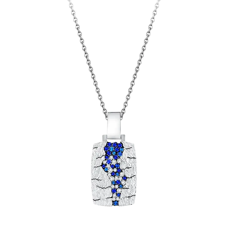 Blue Sapphire sebagai Precious Stone dalam Koleksi MONDIAL Precious Fire yang Merepresentasikan Blue Flame