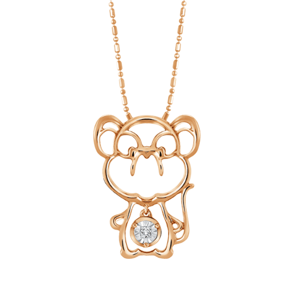 Simbol Keberuntungan CNY lewat Liontin Berlian MONDIAL