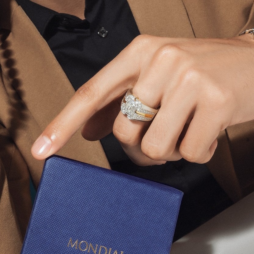 Pesona Statement dengan Cincin Pria MONDIAL