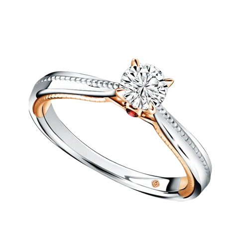 Pesona Perhiasan Berlian Cincin Brilliant Rose dari MONDIAL