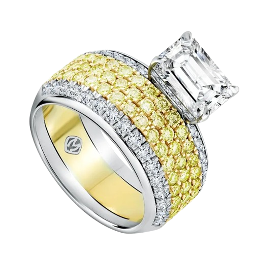 Diamond Rings MONDIAL untuk Jari Panjang